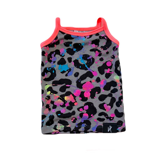 RTS Neon Cheetah Splatter Cami